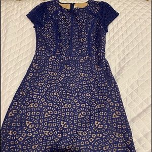 Blue lace Loft dress